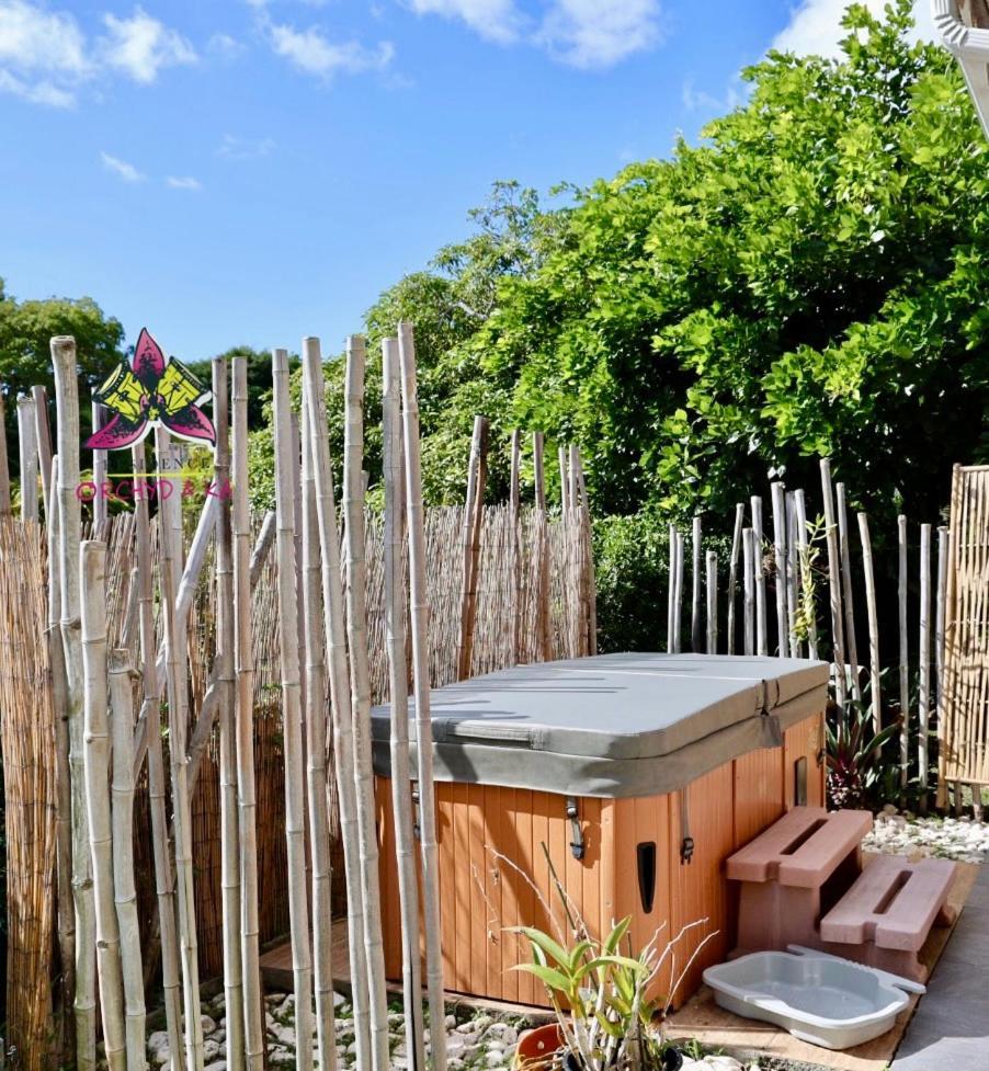 Piscine, Plages Bois Jolan Et Du Bourg, Jardin & Parking Prives, Sainte-Anne - Villas Orchyd & Ka 外观 照片