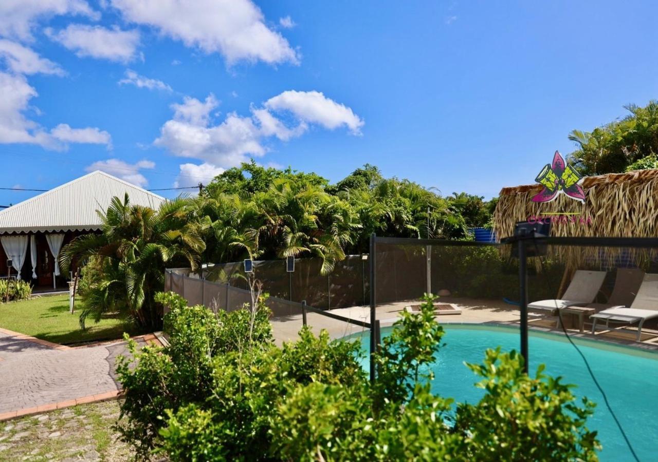 Piscine, Plages Bois Jolan Et Du Bourg, Jardin & Parking Prives, Sainte-Anne - Villas Orchyd & Ka 外观 照片