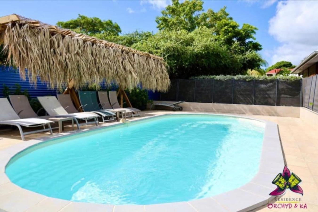 Piscine, Plages Bois Jolan Et Du Bourg, Jardin & Parking Prives, Sainte-Anne - Villas Orchyd & Ka 外观 照片
